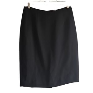 Ann Taylor LOFT Straight‎ Black Pencil Skirt Sz 4 Business, Office, Workwear
